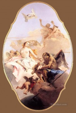Giovanni Battista Tiepolo Painting - Una alegoría con Venus y el tiempo Giovanni Battista Tiepolo